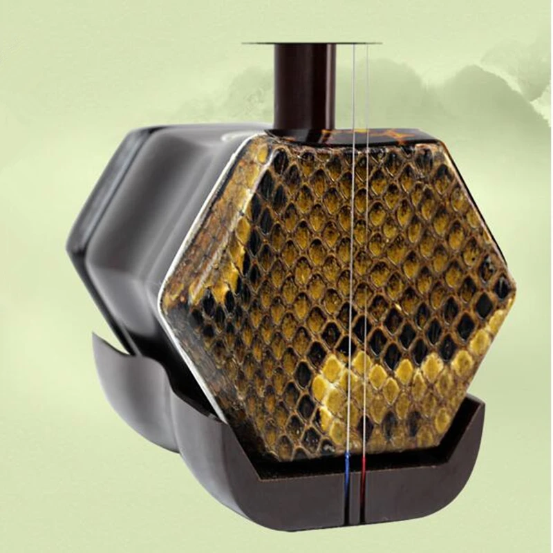 

Chinese erhu national musical instruments two strings violin Rosewood with bag bow send selfstudy book Urheen & Accessories