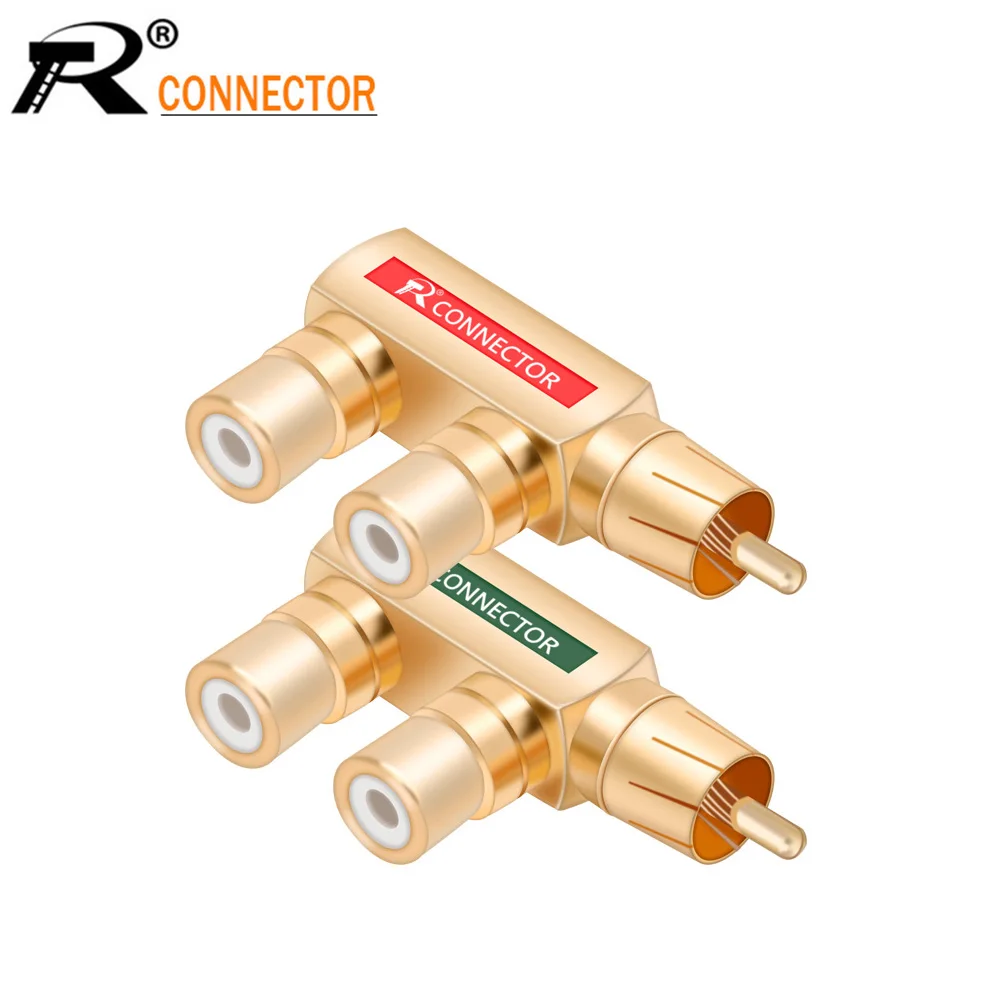 rca3rでAV機器を効率的に接続！2PCSゴールドプレートRCAマスターマルチプレイヤーの実際の使い方と評価