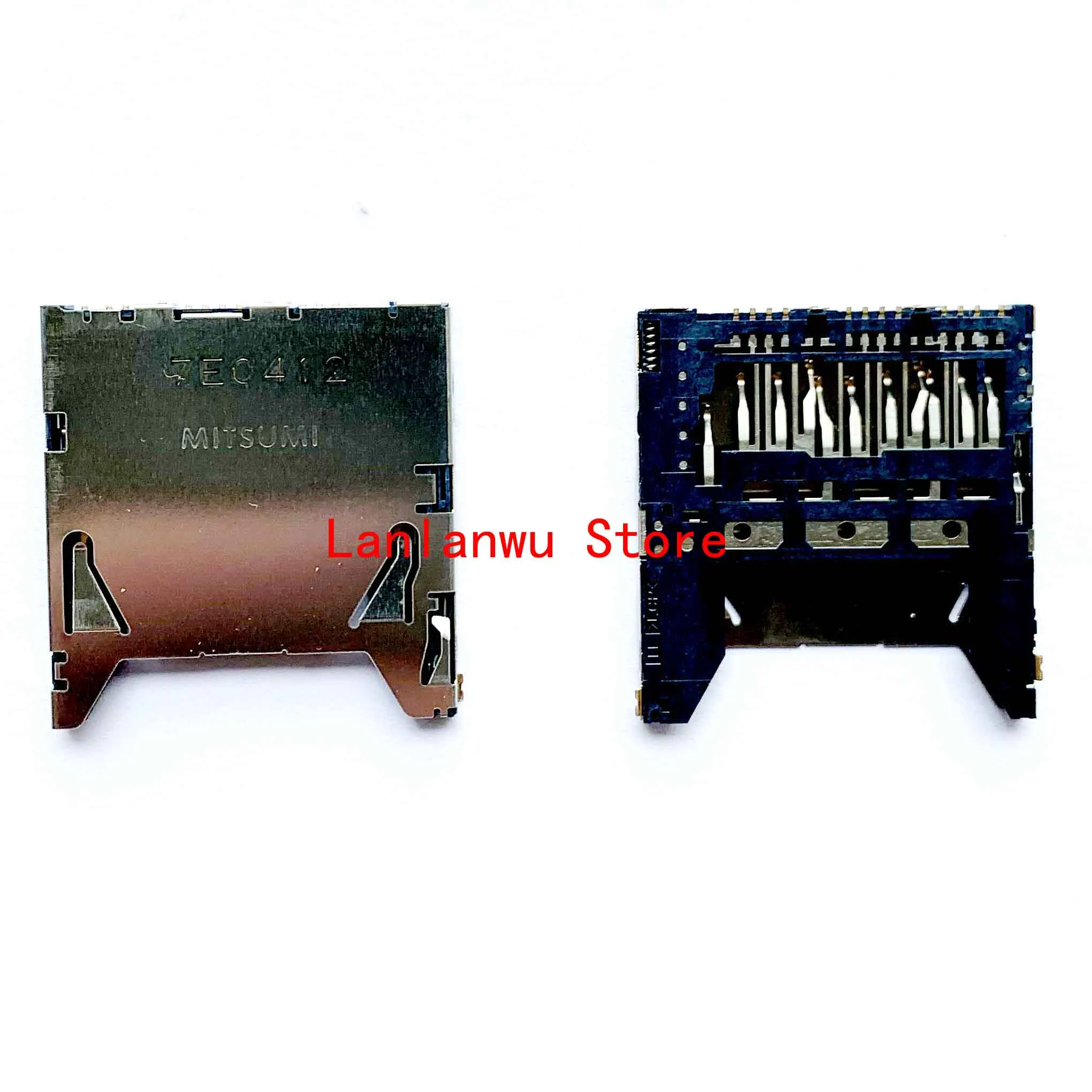 

New SD Memory Card Slot Holder assembly for Panasonic FZ2000 TZ91 FZ80 ZS100 V800 V808 Camera Repair Part