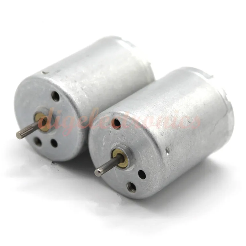 370 High Torque Electric Gear Motor 13000PRM DC Motor Geared Motor 12V for Robot Chassis Student Science Experiment Accessories