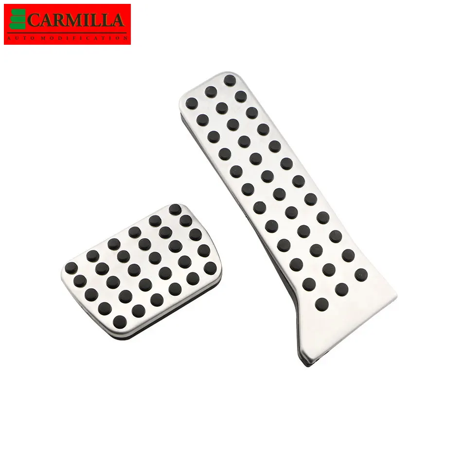 Stainless Steel Car Pedals for Mazda 2 Mazda2 2015 - 2021 AT MT Gas Brake Pedal Rest Dead Pedale Pad Brake Cluth Mats