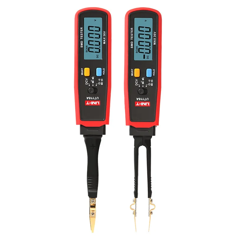 UNI-T UT116A UT116C SMD Multimeter Auto Range Resistance Capacitance Diode(RCD) LED Zener DCV Continuity Battery Tester Meter