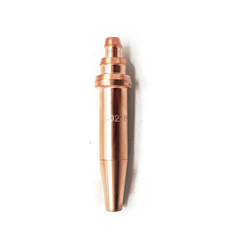 

G02 oxy-acetylene Isobaric gas cutting nozzle tips for CNC flame cutting machine, gas cutting torch