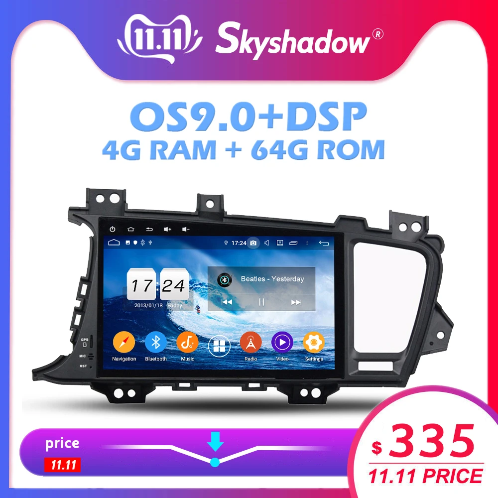 

IPS DSP Android 10,0 4 Гб 64 Гб Встроенная память 8core dvd-плеер для автомобиля, Wi-Fi, 4G Bluetooth4.2 радио GPS карта для kia K5 Оптима 2011-2014 2015