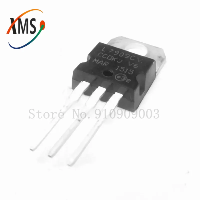 10PCS L7909CV TO220 L7909 TO-220 7909 LM7909 MC7909 new voltage regulator IC