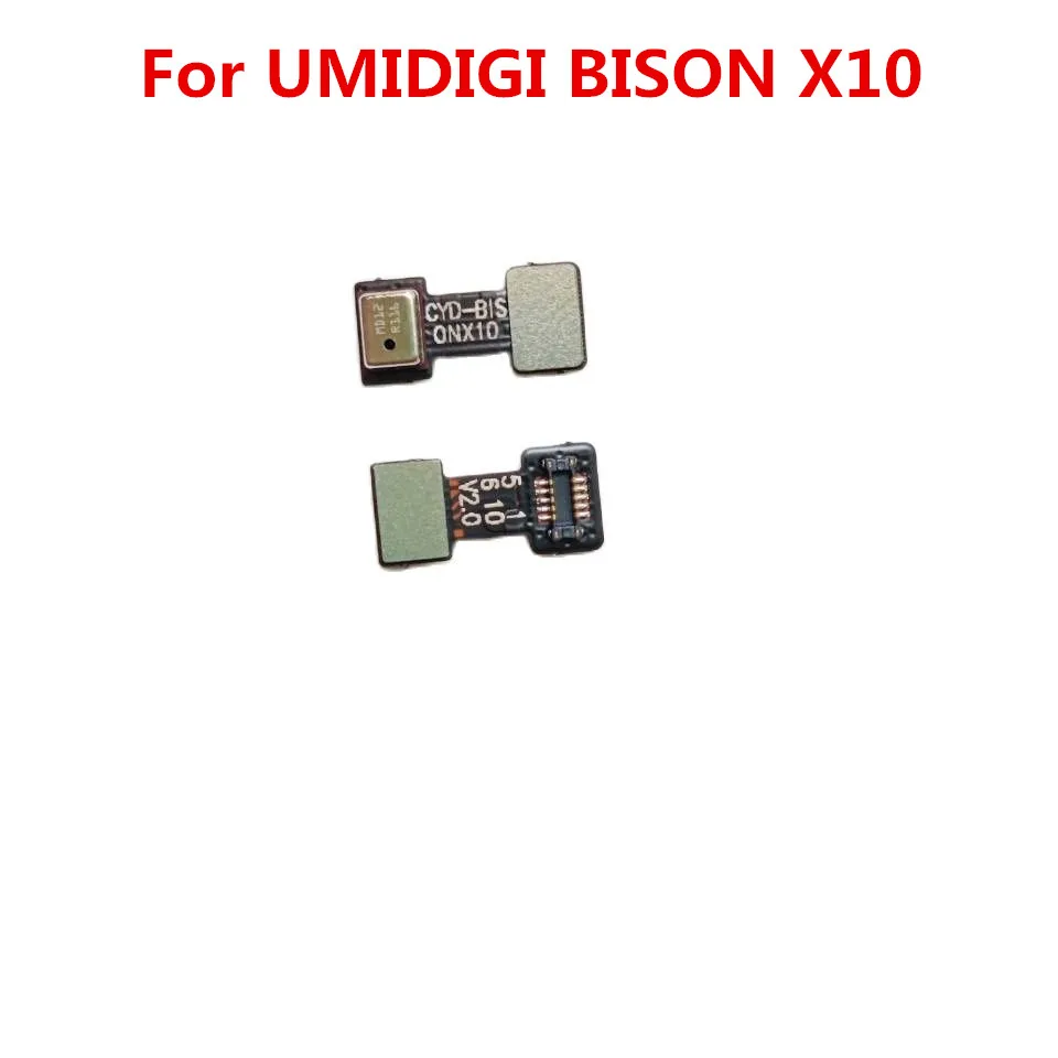 For UMIDIGI BISON X10 Cell Phone Mic Microphone Module FPC Flex Cable FPC Parts Repair Accessories