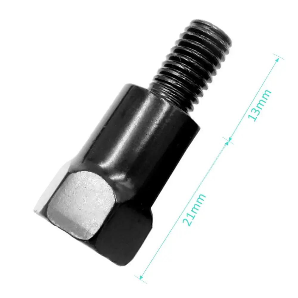 Adaptadores de espejos retrovisores para motocicleta M10 10MM M8 8MM rosca derecha izquierda en sentido antihorario tornillos de perno de conversión