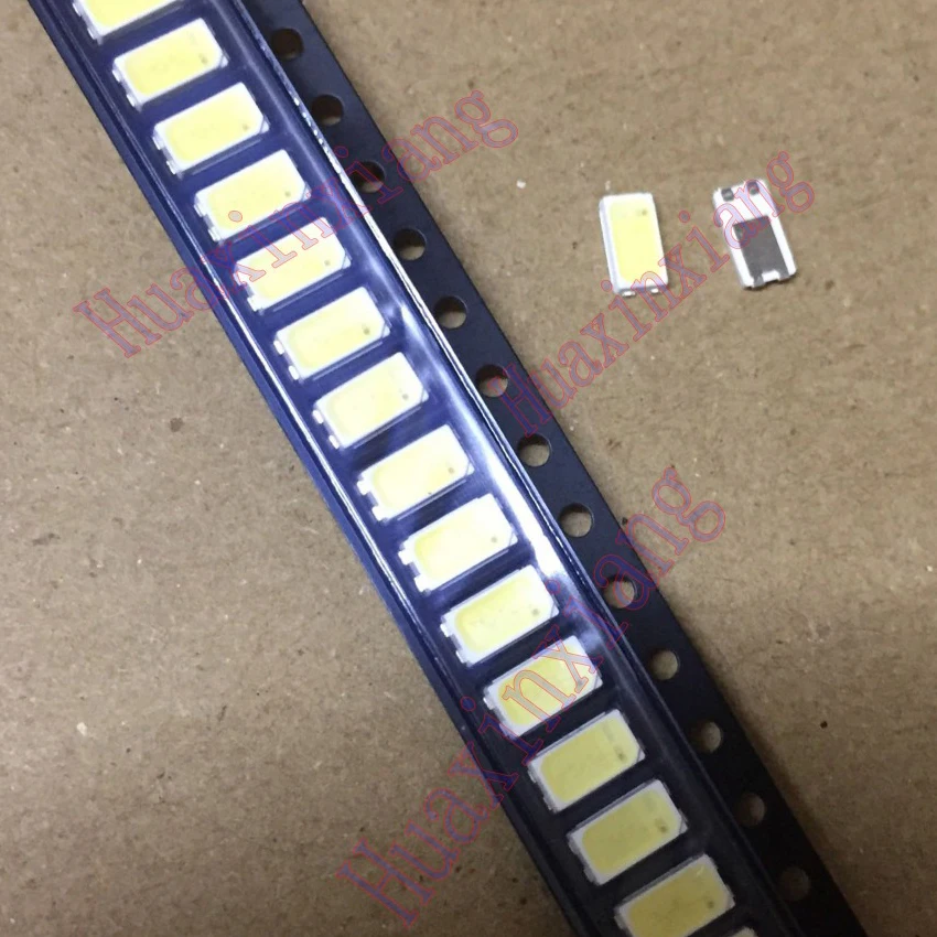 100PCS/Lot  SMD LED 5630 6V 1W Cool White 5.6*3.0 For LG TV LCD Backlight Application