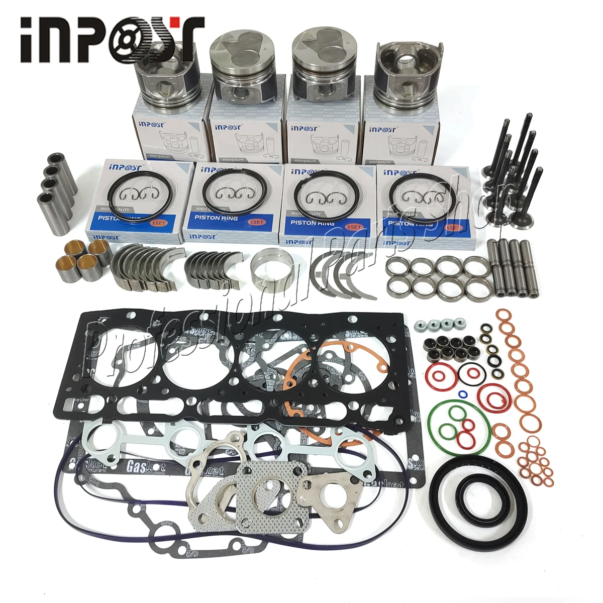 

Overhaul Rebuild Kit for Kubota V1505 V1505-IDI-T V1505-E2B V1505-E3B Engine