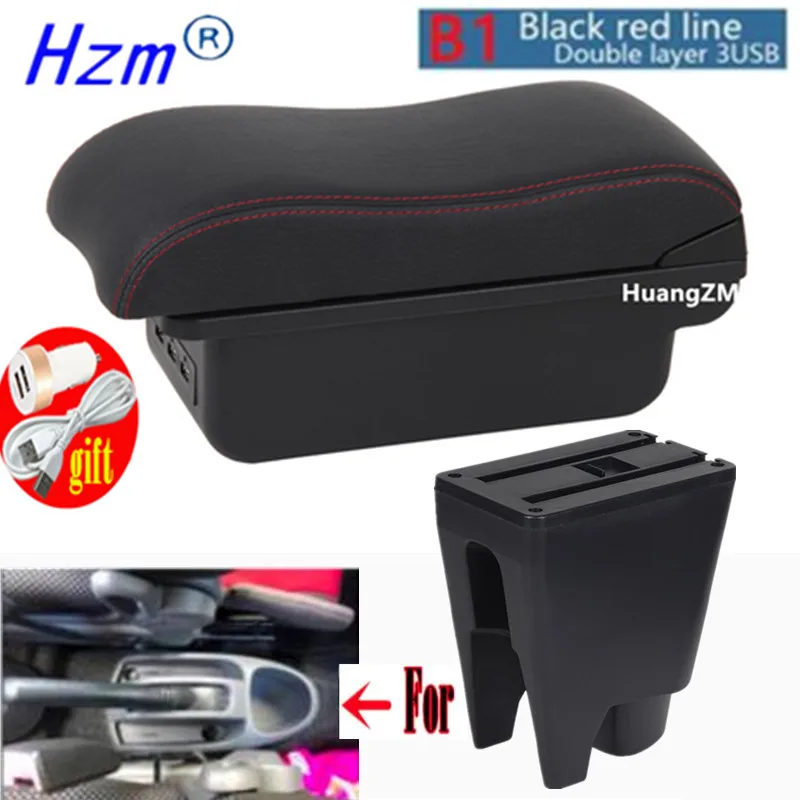 Voor Peugeot 107 Armsteun Voor Citroen C1 Toyota Etios Aygo BJ Armsteun Doos Winkel Doos Gewijd Retrofit onderdelen Auto accessoires ﻿