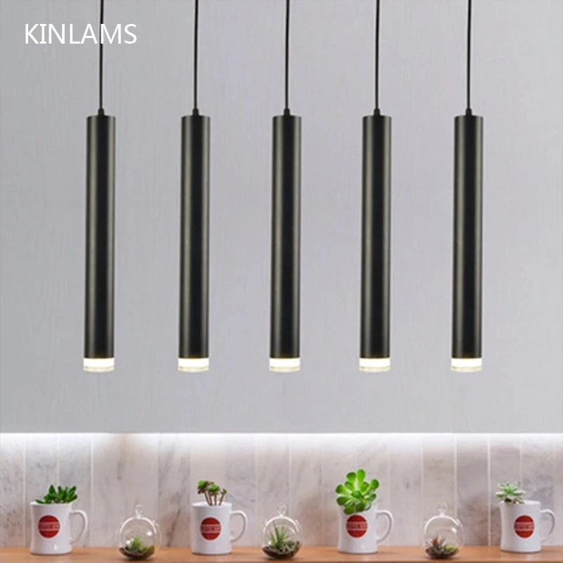 ペンダントライト吊り下げランプ-led-照明器具天井照明器具アイランドダイニングルームショップバーカウンター装飾シリンダーパイプ