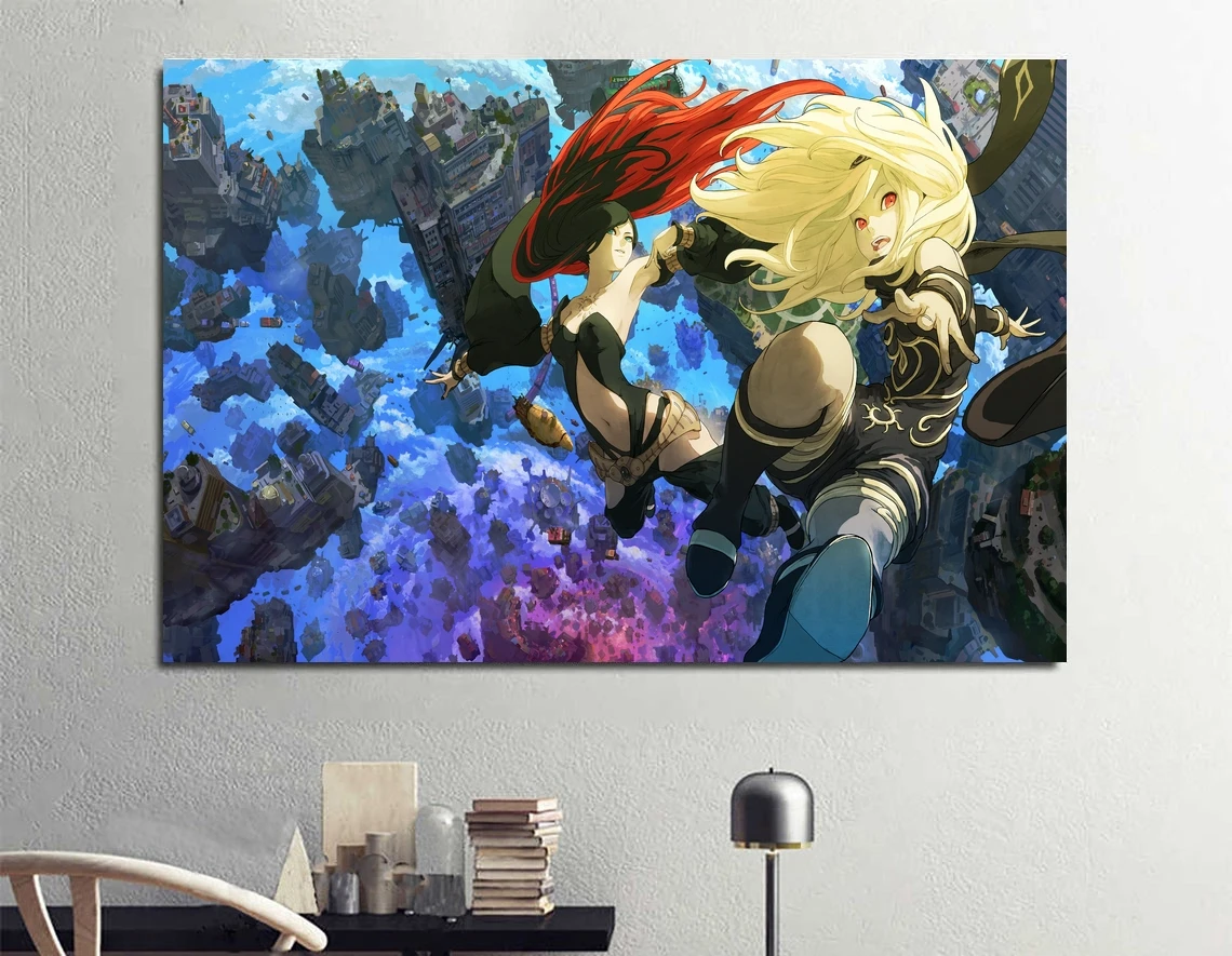 Gravity Rush 2 Video Game Canvas Poster Home Wall Painting Decoration (No Frame)