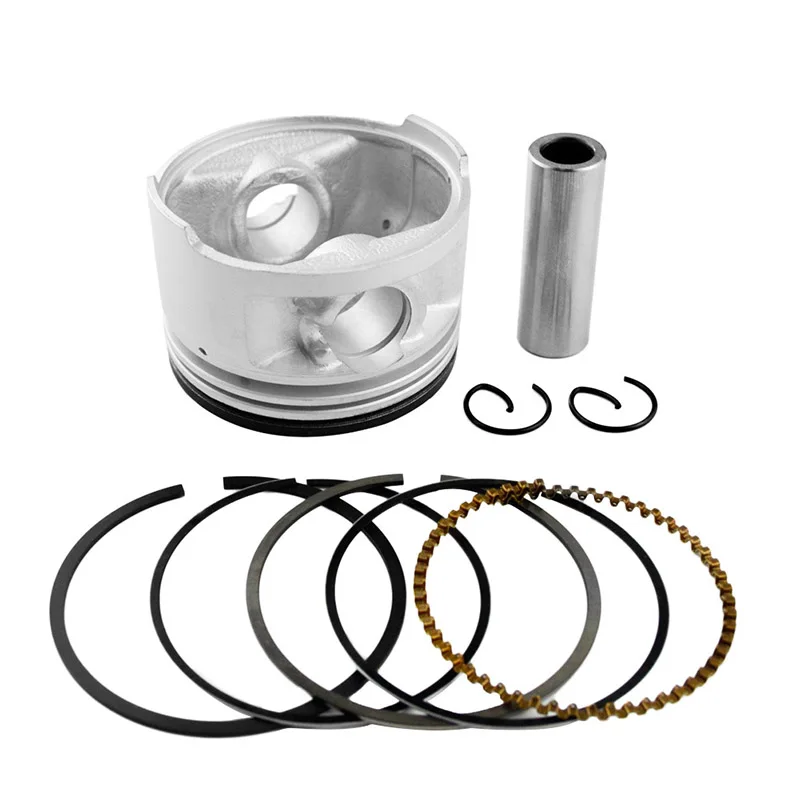 Motorcycle Accessories Cylinder Bore Size 49mm 49.25mm 49.5mm 49.75mm 50mm Piston Rings Full Kit For YAMAHA XV250 XC125 XV 250