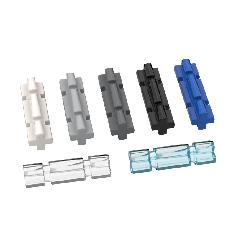 10pcs Parts Moc 32062 High-Tech Axle 2 Notched Building Block Particles DIY Compatible Brick Toy Birthdays Gift Kids Brain Game