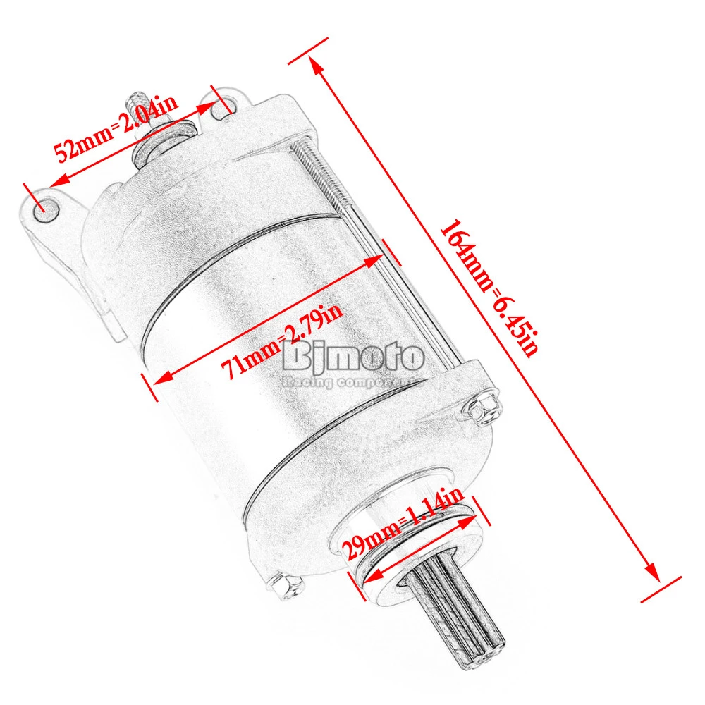 Motorrad-Anlasser für Honda CRF230 CRF230F CRF230L CRF230M CB250 TWISTER CRF250F 31200-KPS-A11 31200-K31-901 – Detail 1