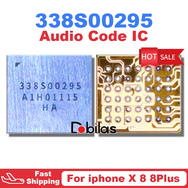 5Pcs/Lot 338S00295 U4900 U5000 U5100 For iPhone X 8 8Plus Audio Code IC BGA North Speaker Amplifier Chip Integrated Circuits