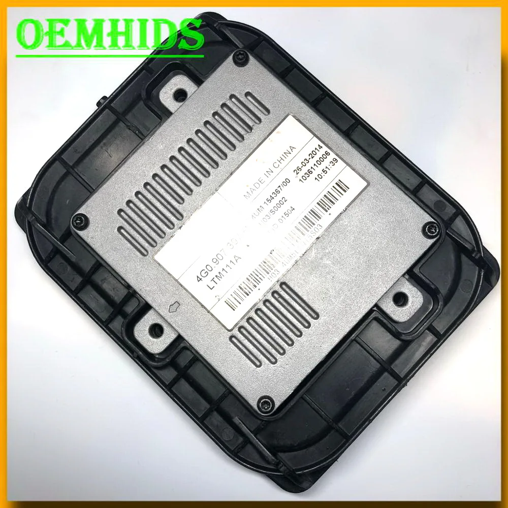 4G0907397P Original LED DRL Ballast A10 02 078 Headlight Control Module For 2015-2016 C7 7P A1 A3 S3 A6L Q5 Yeti 4G0 907 397 P