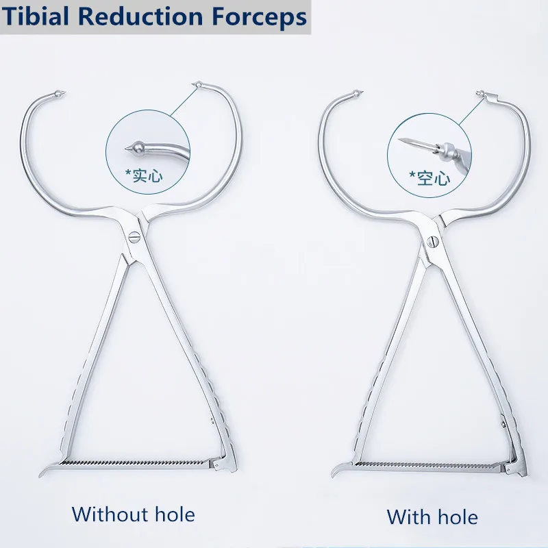 

Orthopedic instrument Tibial reduction forceps stainless steel Compression ring reduction forceps training tool