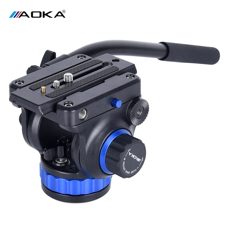 AOKA VH502A Panoramic Hydraulic DSLR Video Fluid Head  for Camera Tripod