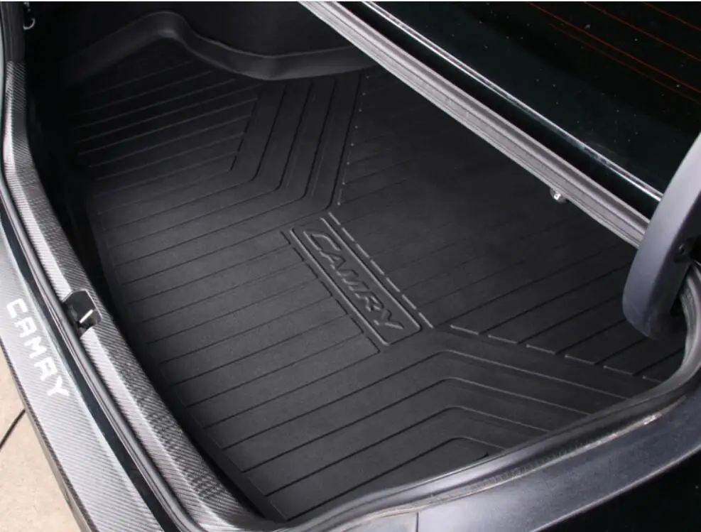 5D Rear Trunk Tray Liner Cargo Pad Mats 100% Fit For Toyota Camry 2018 2019