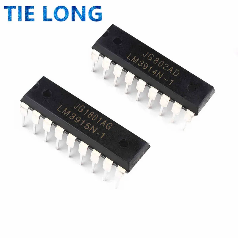 10PCS LM3914N-1 LM3915N-1 LM3916N-1 DIP18 LM3914-1 LM3915N DIP LM3914N LM3915-1 new and original IC