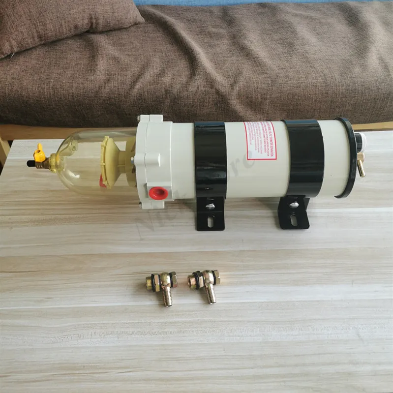 1000FG 1000FH Fuel Water Separator Assembly With 24V Diesel Electronic Booster Pump Fuel Filte For Boat Truck Parts Replacement