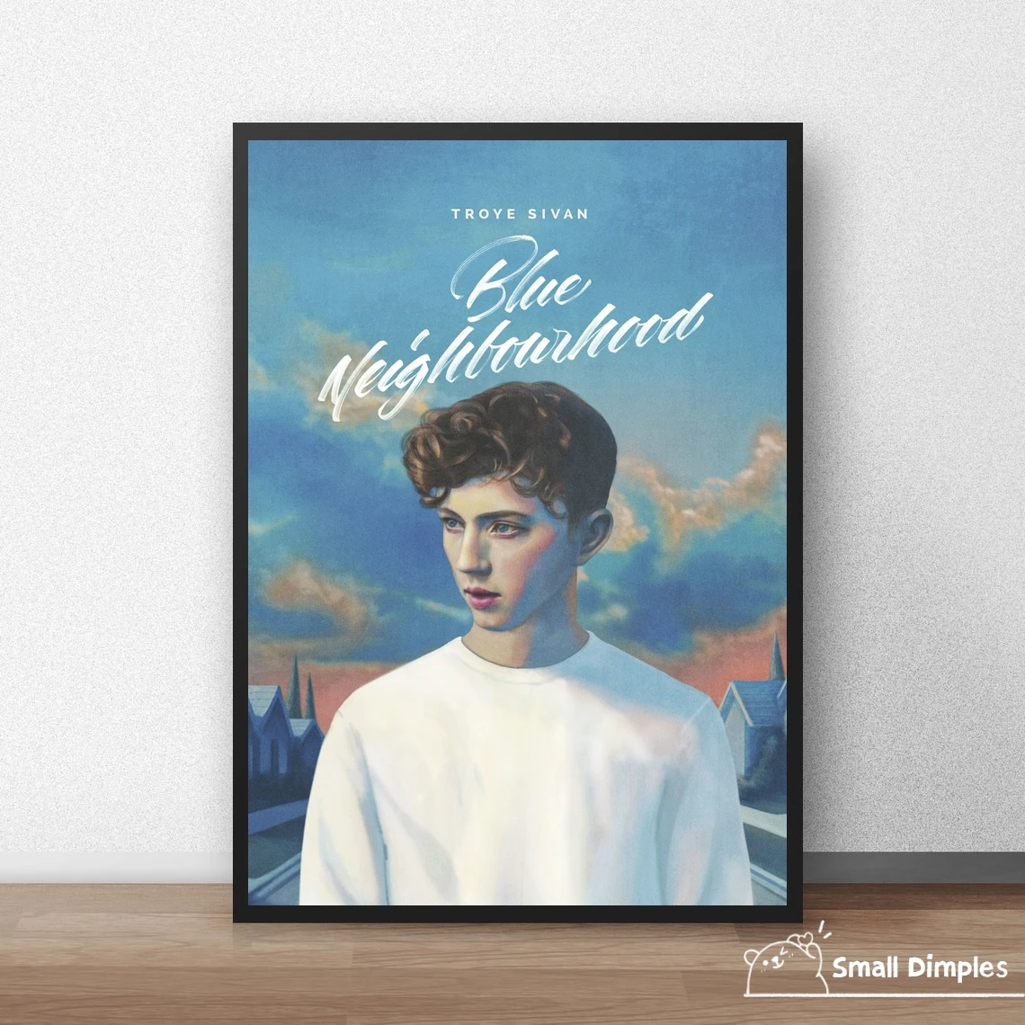 Troye Sivan Blue Neighbourhood Music Album Poster Canvas Art Print Home Decoration Wall Painting ( No Frame )