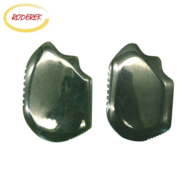 

1 Piece Fish Shape Nephrite Stone Jade Guasha Tools Gua Sha Board Improving Blood Circulation