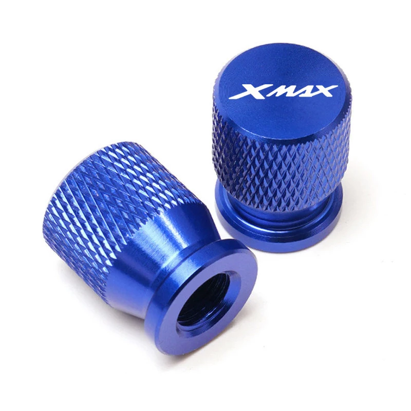 1 Pair Motorcycle CNC Aluminum Wheel Tire Valve caps For YAMAHA XMAX X-MAX 125 250 300 400 TMAX 500 560 530 SX/DX all year