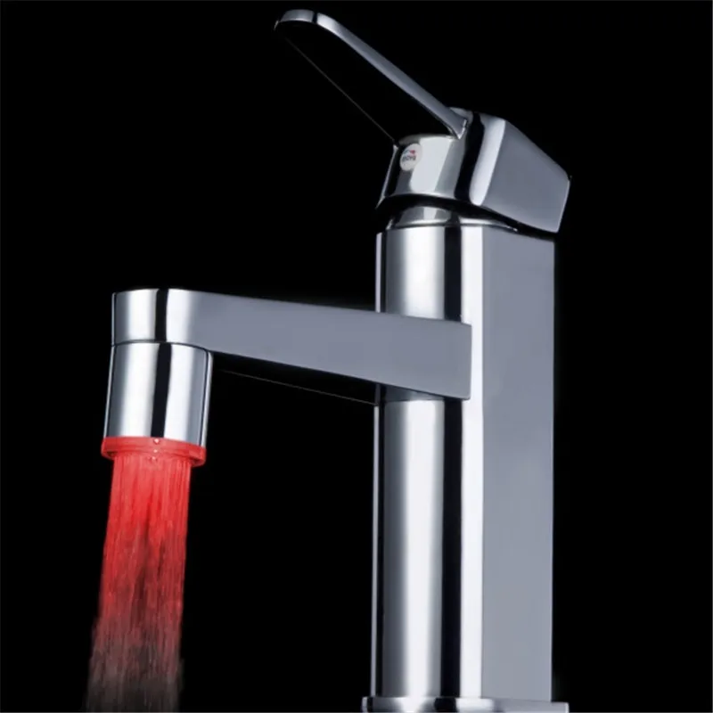 Commonly Used and Manufacturing LED Faucet Light No Battery Needed Tap with Adaptor