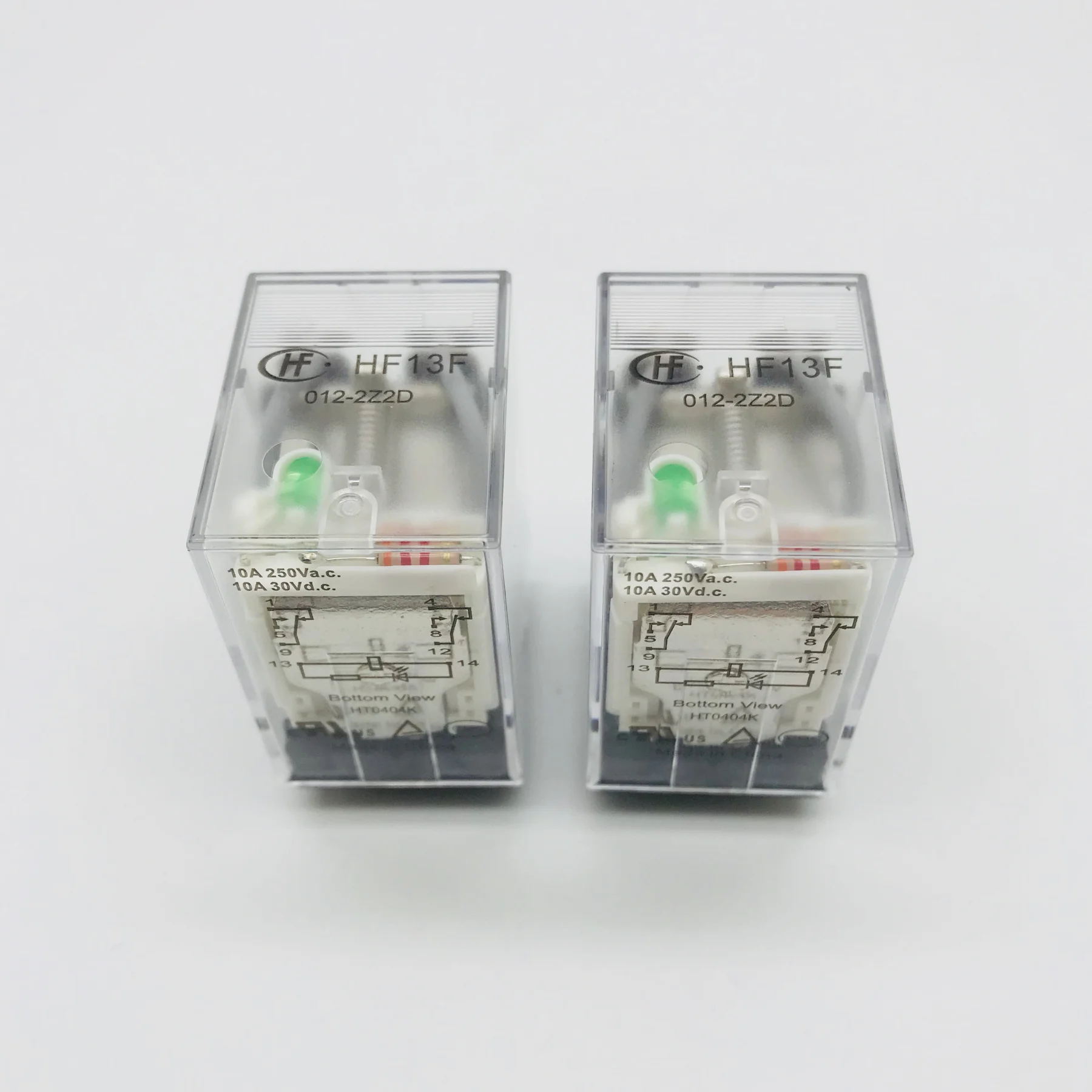 

JQX-HF13F-012-2Z2D 12VDC led 10A relays