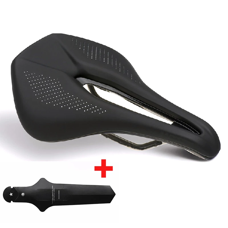 Bicycle Saddle MTB Road Bike Racing Works S Triathlon Saddles Seat Wide Sillin Bicicleta PU Breathable Soft Seat Cushion parts