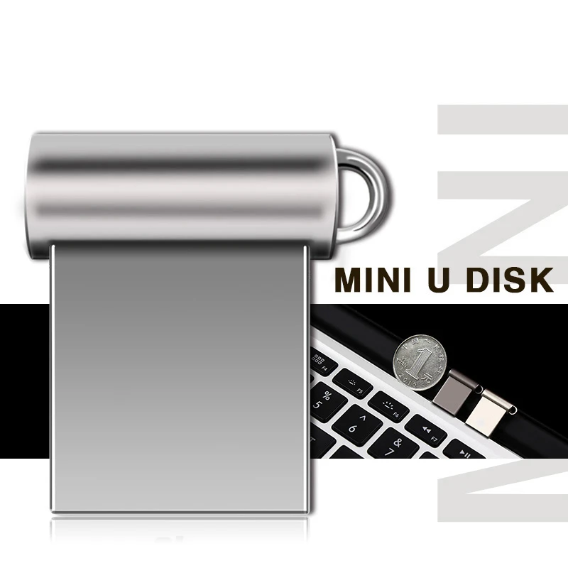 Mini USB แฟลชไดรฟ์ PenDrive Tiny ปากกา U ไดรฟ์ U Disk Memory Stick Usb Stick ของขวัญขนาดเล็ก4Gb 8Gb 16GB 32Gb 64Gb