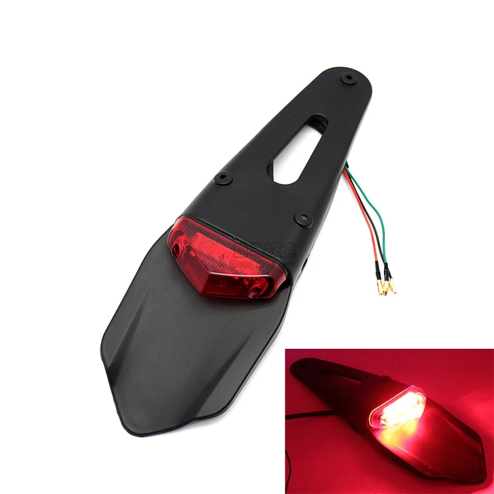 Motorcycle Rear Fender Taillight Brake Light For KTM XR250 XR400 XR650 WR250F WR450F CRF250X CRF450X CRF