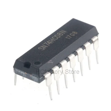 NEW Original 10PCS SN74HC08N DIP14 SN74HC08 DIP 74HC08N 74HC08 DIP-14 new and IC Wholesale one-stop distribution list