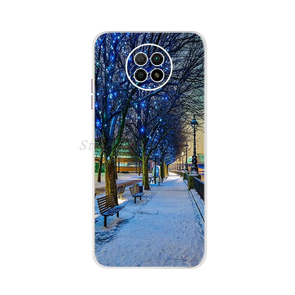 Case For Xiaomi Redmi Note 9 9T 5G Cover Soft Flower Girls Silicon Coque Cover For Xiomi Redmi Note 9 5G Note9 9T 5G Phone Cases