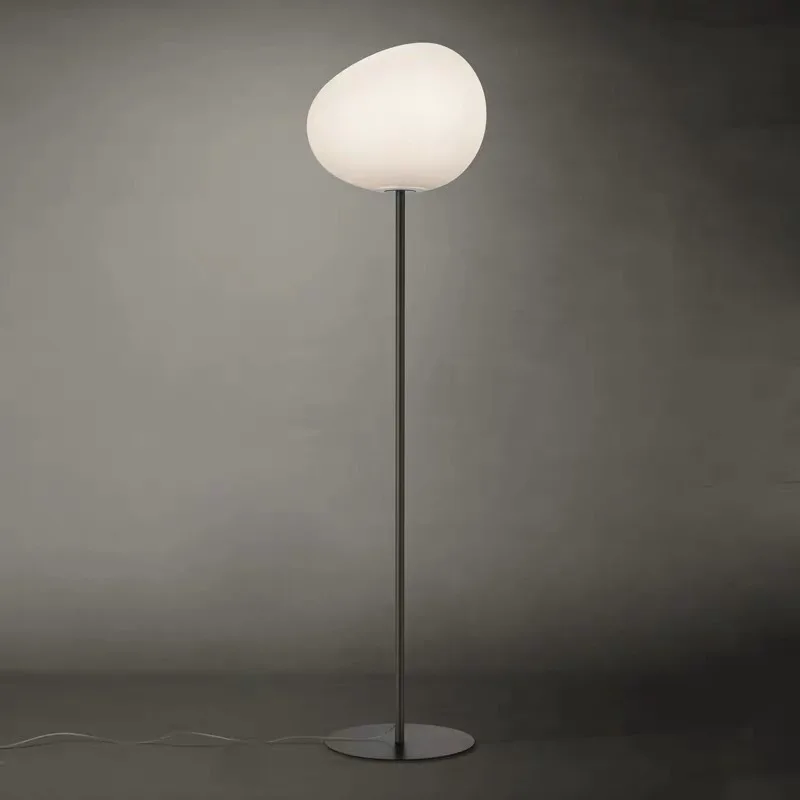 Modern Glass floor lamps Italy Foscarini Gregg Standing light Led Irregular desk lamp Dining Room Kitchen loft Lighting Fixtures