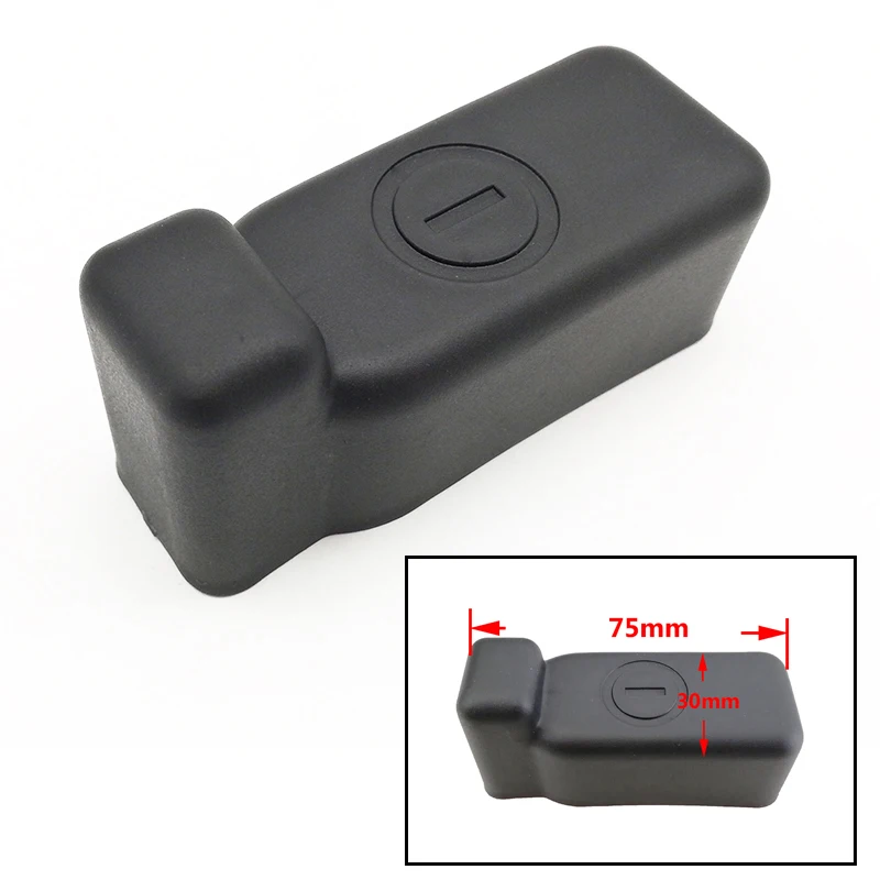 Car Battery Anode Negative Electrode Protector Cover Covers Cap Protection Cover