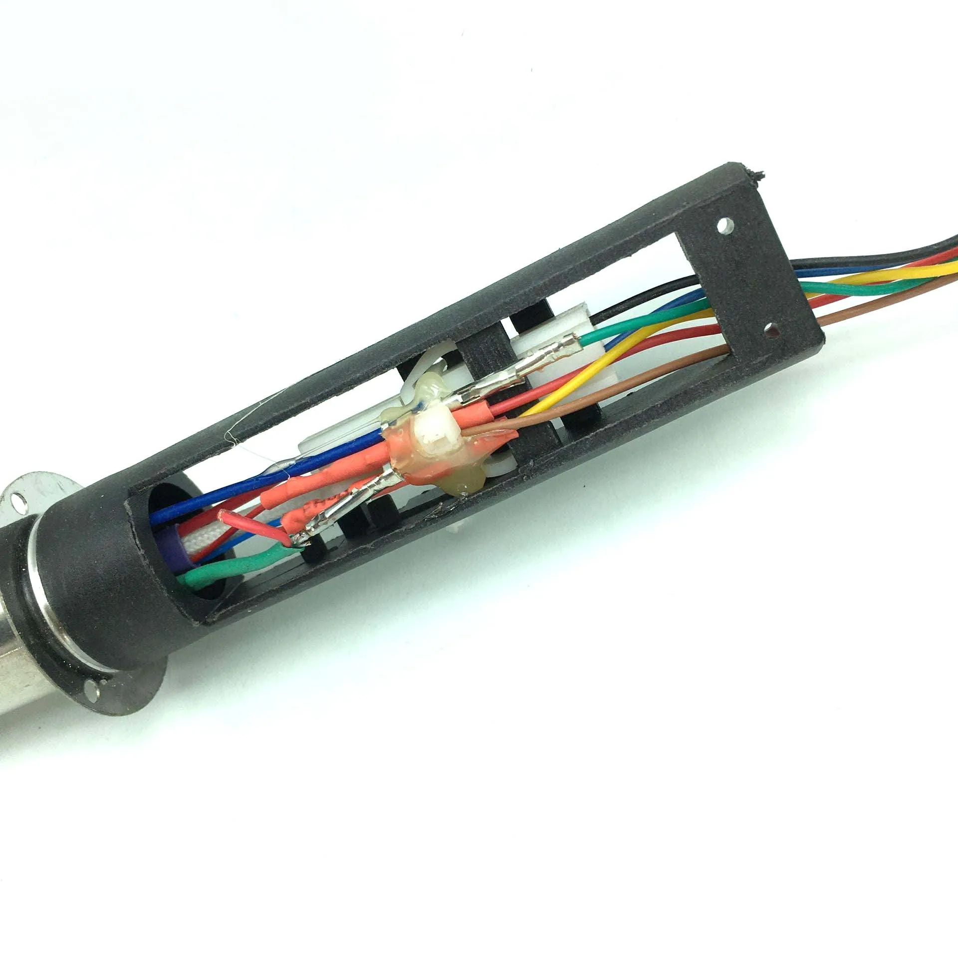 6-pin Cable AC 110V 220V Hot Air Gun Handle With Heating Core for QUICK 857 857D Soldering Station