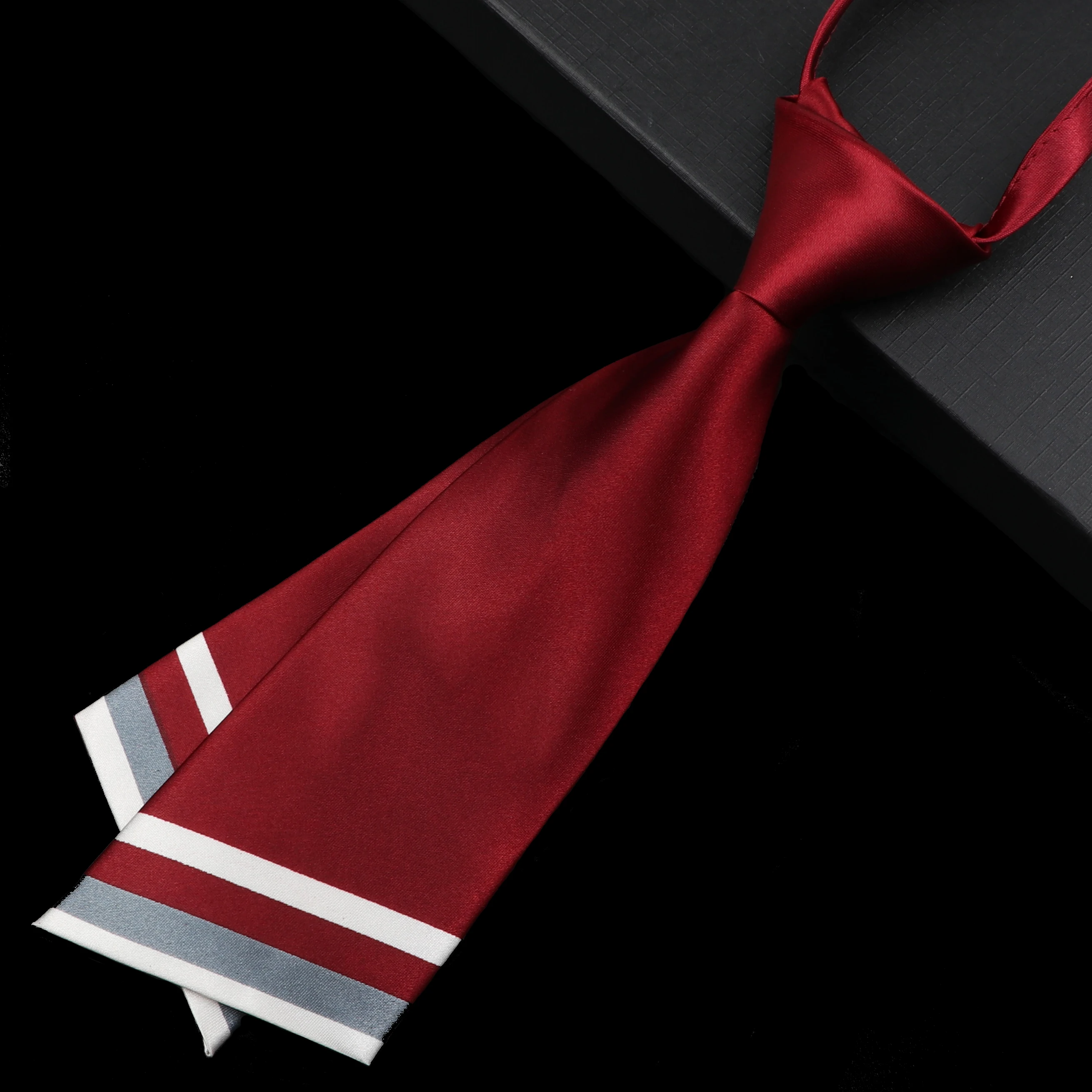 

Fashion Women Tie Lady Professional Uniform Shirt Collar Neckties Female College Student Bank Hotel Staff Black Navy Red Bowtie