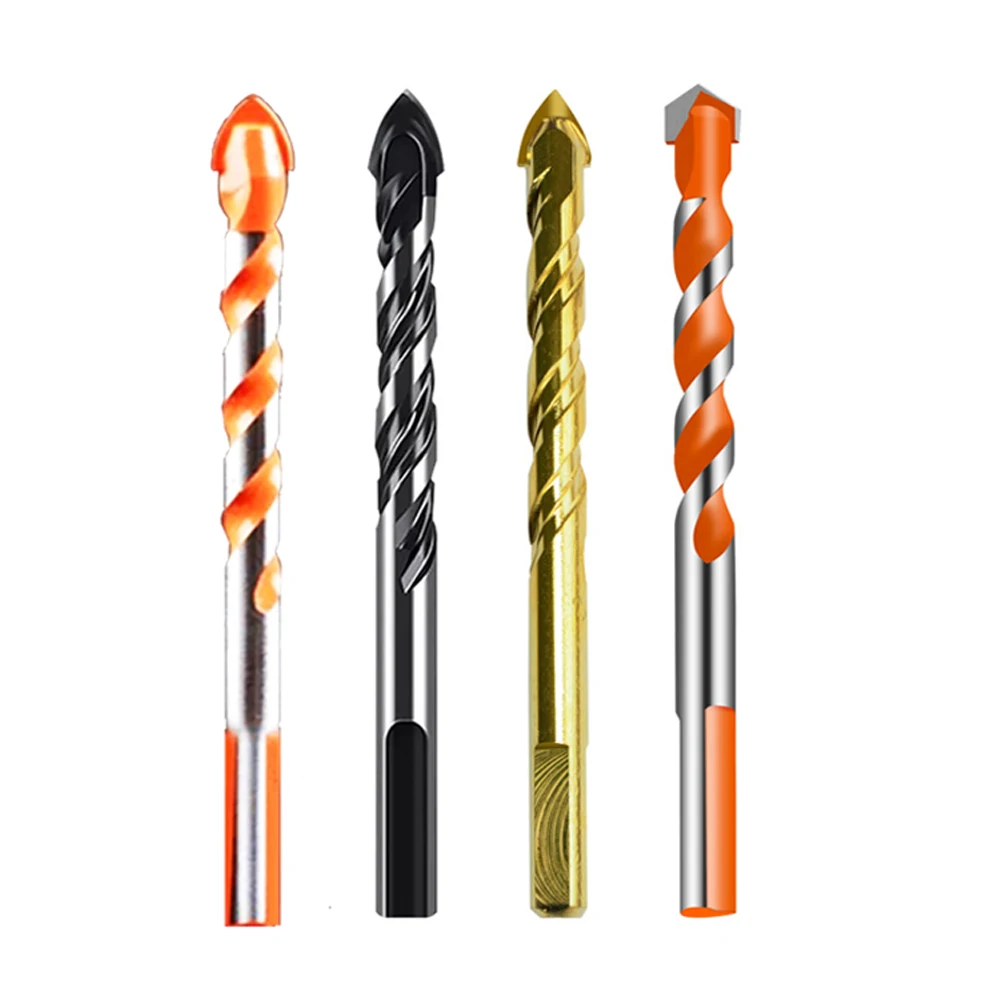 NEW 3/4/5Pcs Multi-Material Drill Bit Set for Porcelain Ceramic Tile Concrete Brick Glass Plastic Metal Masonry