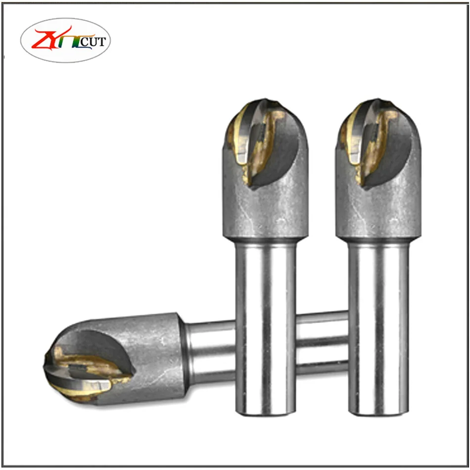 Imagem -02 - Hss Bola Arco Fresa com Carboneto Haste Reta de Alta Velocidade Aço Bola Cabeça Cortador r4 r5 r6 r8 r9 R10 R12 R15 R25 R30