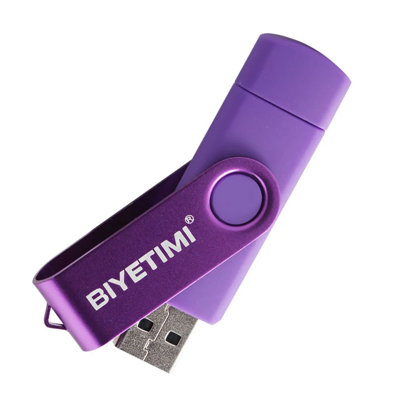 Biyetimi – clé usb type-c 128 pour PC, support à mémoire de 8gb 64gb 32gb 3.0 gb 64gb, lecteur flash