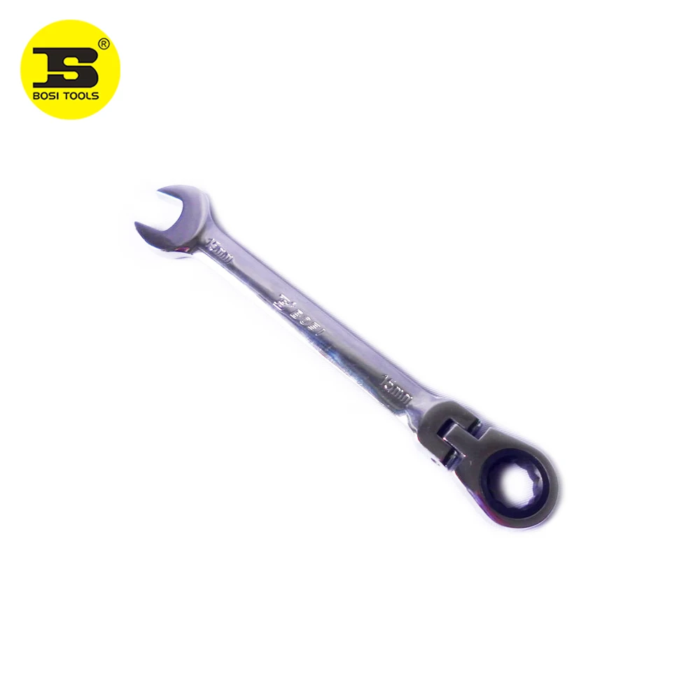 Bosi 15mm drophead chave de combinação de catraca