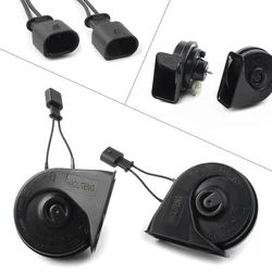 2x Auto Snail Horn w/ Wiring For BMW F20 F21 F22 F45 F30 F31 F34 F32 E81 E82 E87 X3 X4 X5 X6 1 2 3 4 5 6 7 Series Universal