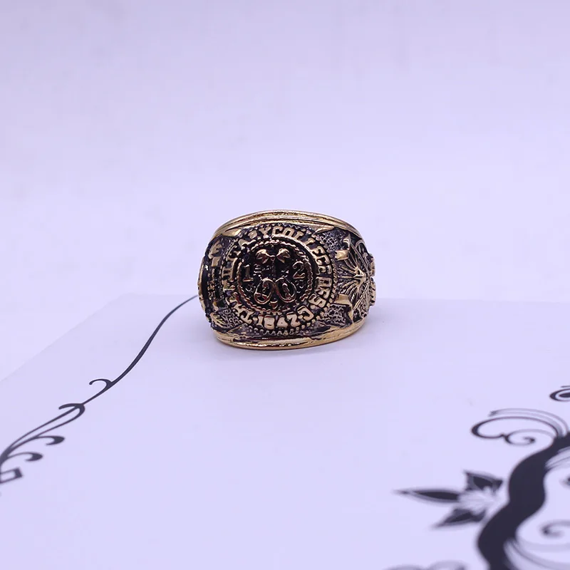 2020 Fashion Domineering Men\'s Ring Classic Movie Series Jewelry Retro Zinc Alloy Bronze Punk Engraved Metal Jewelry Gift