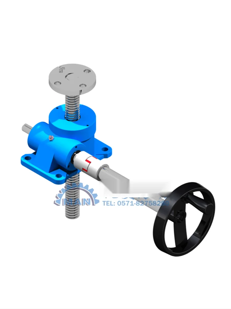 Leading Screw Lift Collar Cegar Swl1T/2.5T/5T Hand-Cranking Worm Worm SWL Lift Reducer