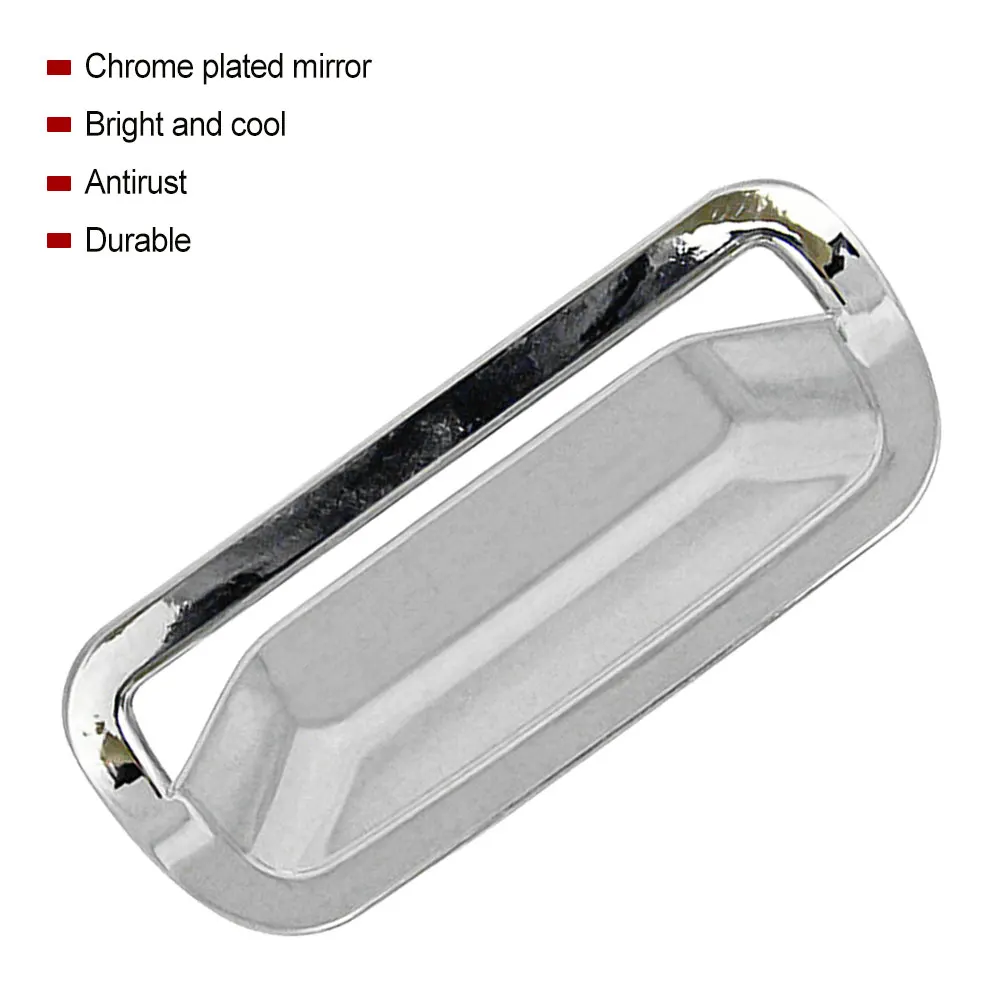 For C-RV 2007 2008 2009 2010 2011 Chrome Rear Trunk Tail Gate Door Handle Bowl Cover Trim OBD2 Car Accessories