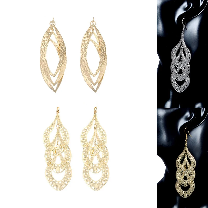 

2020New 60Pcs multi-layered Hollow Pendants Alloy Button for DIY Jewelry Earring or Necklace Accessories DL81-DL82