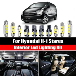 For Hyundai H-1 H1 Starex Grand Starex i800 1997 -2015 Interior LED Canbus Vehicle Indoor Dome Map Reading Light Kit